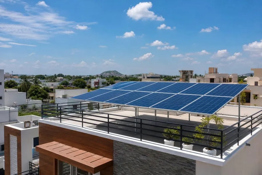 Residential rooftop solar